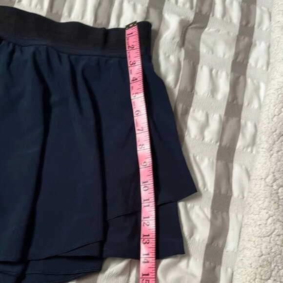 Lululemon Court Rival Navy Tennis Pickleball skirt (regular) - Picture 10 of 15